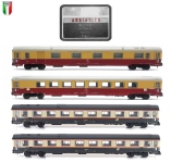 Pirata PI6191 - N - 4-tlg. Set Personenwagen Adriatico, FS, Ep. IV - Set 1